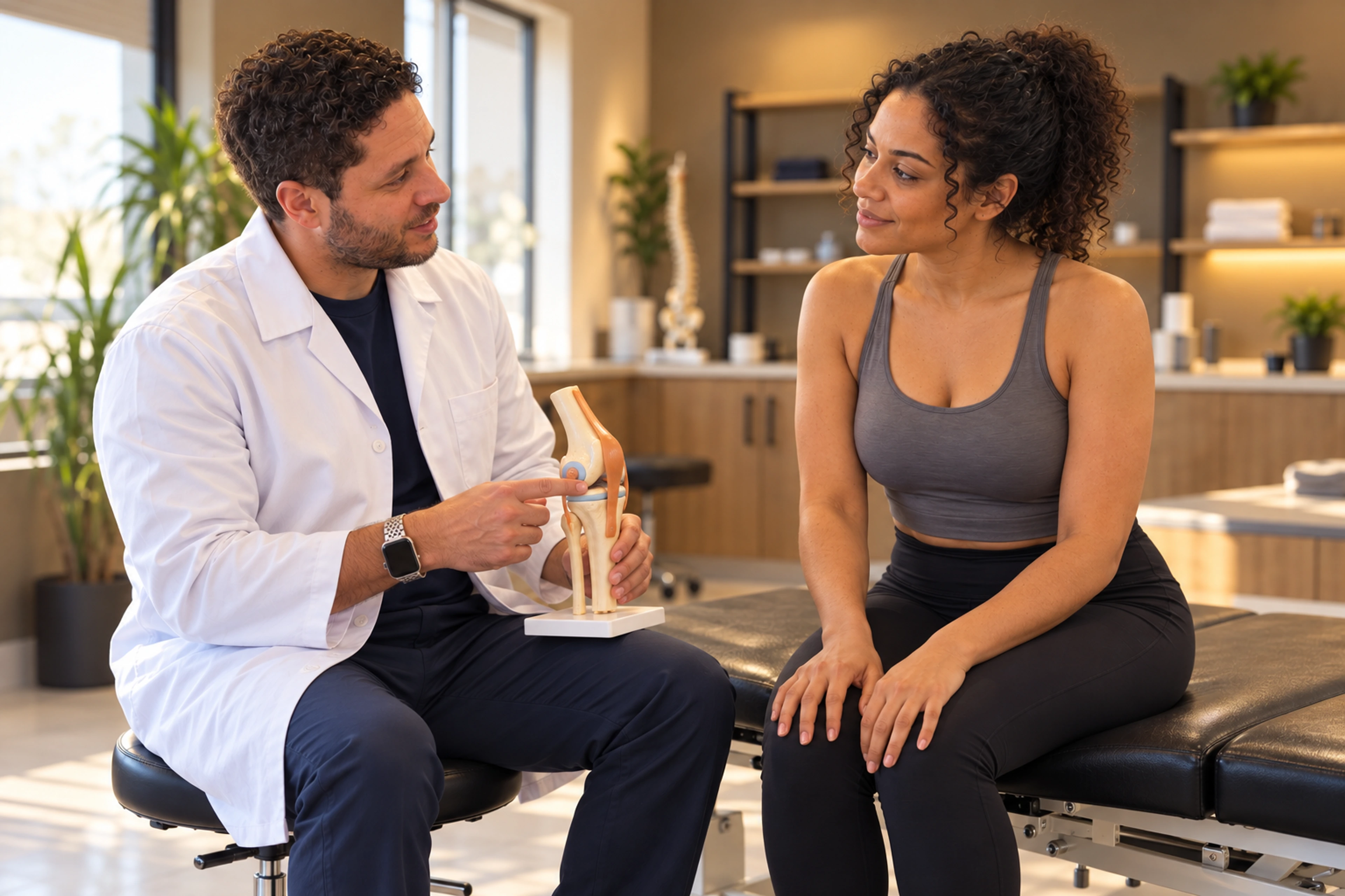 Atendimento de fisioterapia